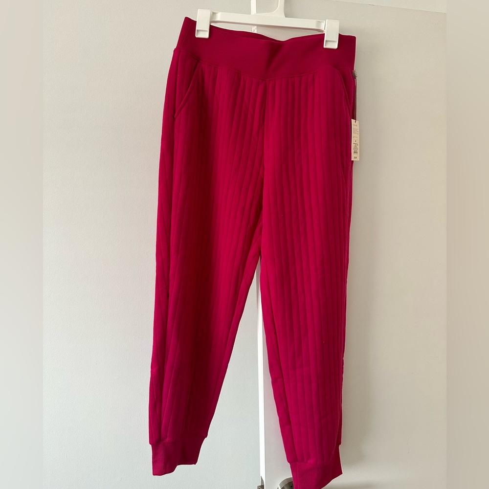 NWT- Pink Knit Jogger Pants
